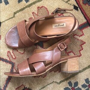 Paul Green Women's Brown Sandals 5.5